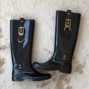 Coach rain boots
